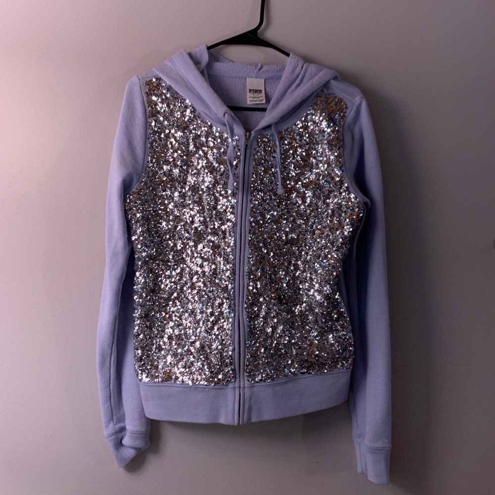 VS Pink Bling zip up